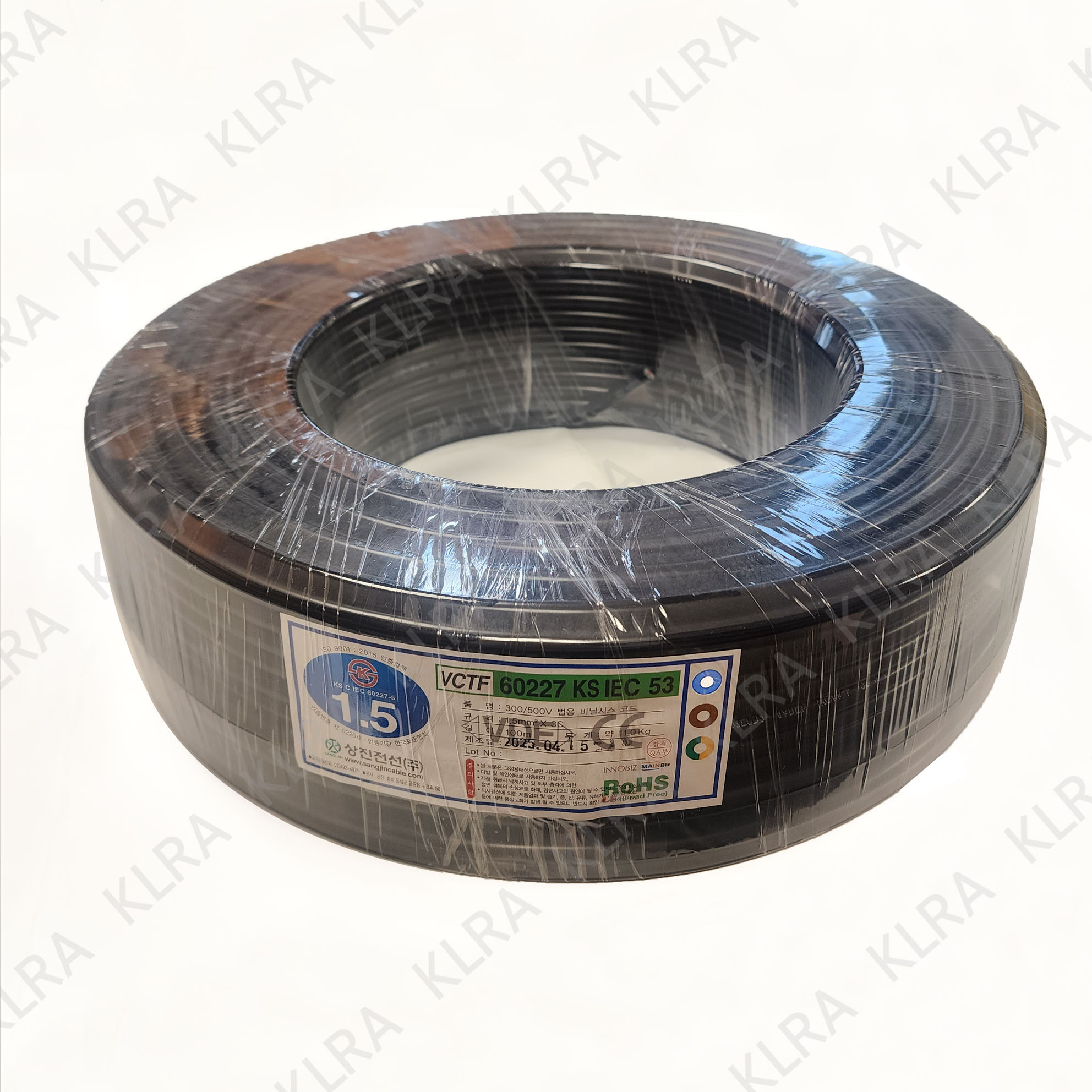 VCTF 전선 1.5SQ 3C 100m